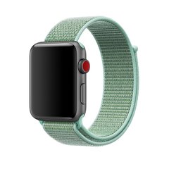 Ремінець на Apple Watch Nylon Loop нейлоновий (42mm, 44mm, 45mm, 49mm Marine Green)