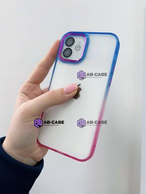 Чехол Crystal Guard Gradient, для iPhone 11 Pro Max (Blue-Pink)