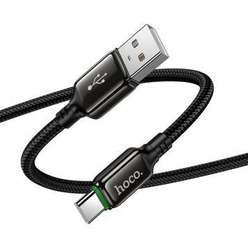 Кабель HOCO (USB to Type-C) 3A X127 Exceed &ndash; Black (1m)