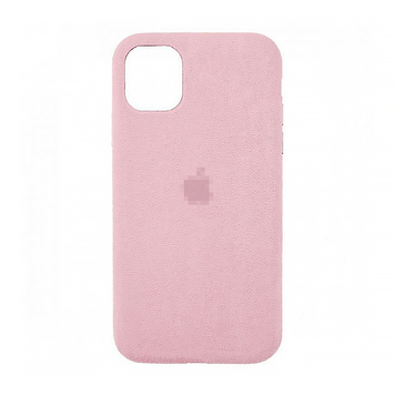 Чохол Alcantara FULL на iPhone (iPhone 11 Pro, Pink)