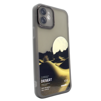 Чохол для iPhone 11 Print Nature Desert із захисними лінзами на камеру Black