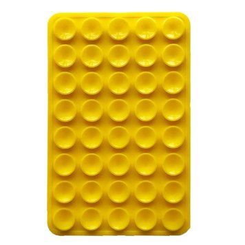 Держатель-присоска Липпер  двусторонний для телефона 100мм*60мм - Yellow