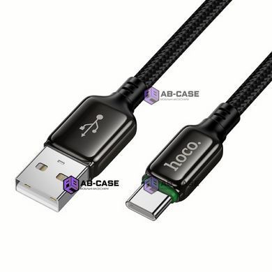 Кабель HOCO (USB to Type-C) 3A X127 Exceed &ndash; Black (1m)