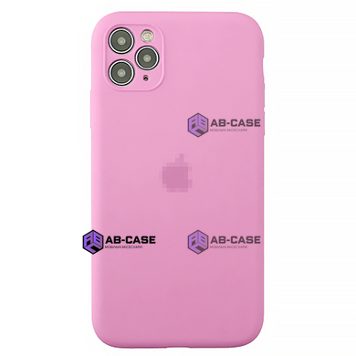 Чохол Silicone Case FULL CAMERA (на iPhone 11 Pro, Pink)