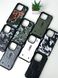 Чехол для iPhone 14 UAG with MagSafe camouflage - Black-Gray 2