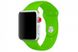 Силіконовий ремінець на Apple Watch (42mm, 44mm, 45mm, 49 mm №66 Neon Green)