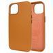 Чохол для iPhone 16 Pro Max Leather Case PU with MagSafe - Golden Brown