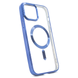 Чехол для iPhone 15 Pro OPEN Shining with MagSafe Dark Blue