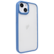 Чехол матовый для iPhone 14 MATT Crystal Guard Case Sierra Blue