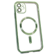 Чехол Shining with MagSafe для iPhone 11 с защитными линзами на камеру Dark Green