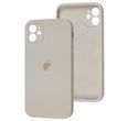 Чохол для iPhone 12 : Silicone Case Full Camera &ndash; Stone (№10)