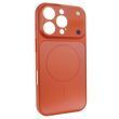 Чохол для iPhone 16 Pro : Nofelet AG Glass Case with MagSafe &ndash; Orange
