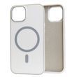 Чехол для iPhone 12 Pro Max : Nofelet Tech MagSafe Case &ndash; Light Gray