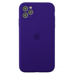 Чохол Silicone Case FULL CAMERA (на iPhone 11 Pro, Ultra Violet)
