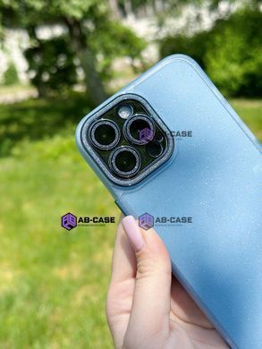 Чехол Shining Stars для iPhone 13 Pro Max блестящий Sierra Blue