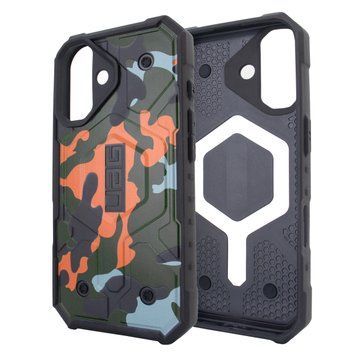 Чехол для iPhone 17 : UAG with MagSafe камуфляжный (Orange-Green)