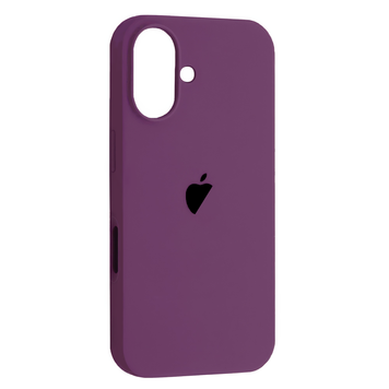 Чехол для iPhone 16 Silicone Case FULL (№45 Purple)