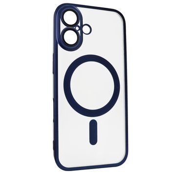 Чохол для iPhone 16 : Titan Frame Matte PC MagSafe Case &ndash; Blue