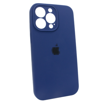Чехол Silicone Сase для iPhone 13 Pro Max Full Camera Deep navy