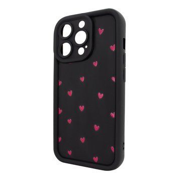 Чехол для iPhone 16 Pro &ndash; Pretty Things "Little Hearts &ndash; Black"