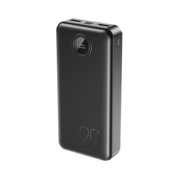Павербанк 20000mAh 20W, XO PR239 - Black