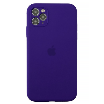Чохол Silicone Case FULL CAMERA (на iPhone 11 Pro, Ultra Violet)