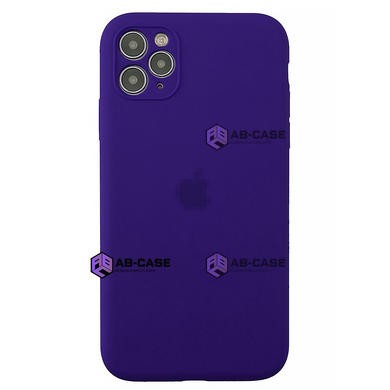 Чехол Silicone Case FULL CAMERA (для iPhone 11 Pro, Ultra Violet)