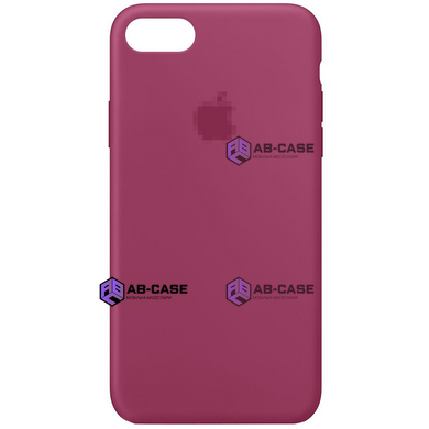 Чехол Silicone Case для iPhone 7/8 FULL (№60 Pomegranate)