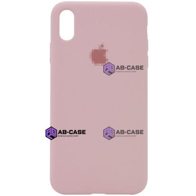 Чехол Silicone Case для iPhone X/Xs FULL (№19 Pink Sand)