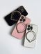 Чехол для iPhone 11 Holder Glitter Shining Сase with MagSafe с подставкой и защитными линзами на камеру Black 3