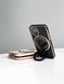 Чехол для iPhone 11 Holder Glitter Shining Сase with MagSafe с подставкой и защитными линзами на камеру Black 2