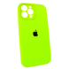 Чехол Silicone Сase для iPhone 15 Pro Max Full Camera №66 Neon Green