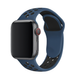 Ремінець для Apple Watch (38mm, 40mm, 41mm, [42mm Series 10/11]) : Silicone Band Nike &ndash; (Cobalt Blue-Black)