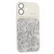 Чехол для iPhone 16 : AITO PU-Leather Leopard Case [17 series Design] &ndash; White