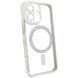 Чохол для iPhone 17 : Diamond Shining Case with MagSafe &ndash; Silver
