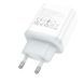 Зарядное устройство 20W (1 USB + 1 Type-C) Hoco C105A Stage PD+QC3.0 (White) 4