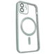 Чехол для iPhone 11 матовый Shining with MagSafe с защитными линзами на камеру Mint