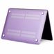 Чохол накладка Matte Hard Shell Case для Macbook Air 13.3" A1369/A1466 Soft Touch Purple 2