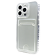 Чохол прозорий Card Holder для iPhone 13 Pro Max з карманом для карти 1