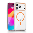 Чохол для iPhone 17 Pro Max : NOFELET Color Clear Case MagSafe &ndash; Orange