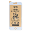 Защитное гибкое стекло для iPhone 7 | 8 | SE 2 : матовое 9D Ceramic Matt (White)