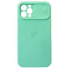 Чохол Silicone with Logo Hide Camera, для iPhone 11 Pro Max (Spearmint)