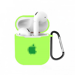 Чохол AirPods 1/2 LOGO (Party Green)