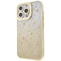 Чехол для iPhone 15 Pro North Stars Case, Gold