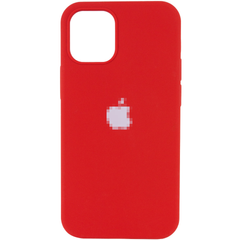 Чехол Silicone Case для iPhone 14 Plus Full (№31 Dark Red)