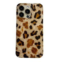 Леопардовый силиконовый чехол на iPhone 14 Pro Leopard