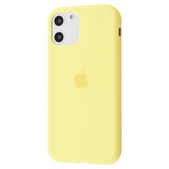 Чехол Silicone Case для iPhone 11 FULL (№37 Lemonade)