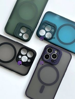 Чехол для iPhone 14 Pro Hybrid Camera Stand with MagSafe с подставкой Deep Purple