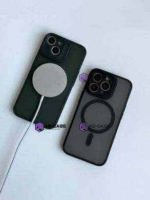 Чехол для iPhone 14 Pro Hybrid Camera Stand with MagSafe с подставкой Black
