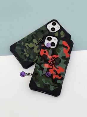 Тактичний протиударний чохол UAG Pathfinder камуфляжний на iPhone 12 Pro Max (6.5") (Orange-Green)